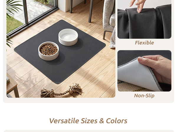 dog feeding mat