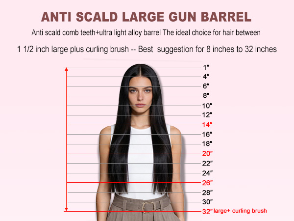 large curling iron