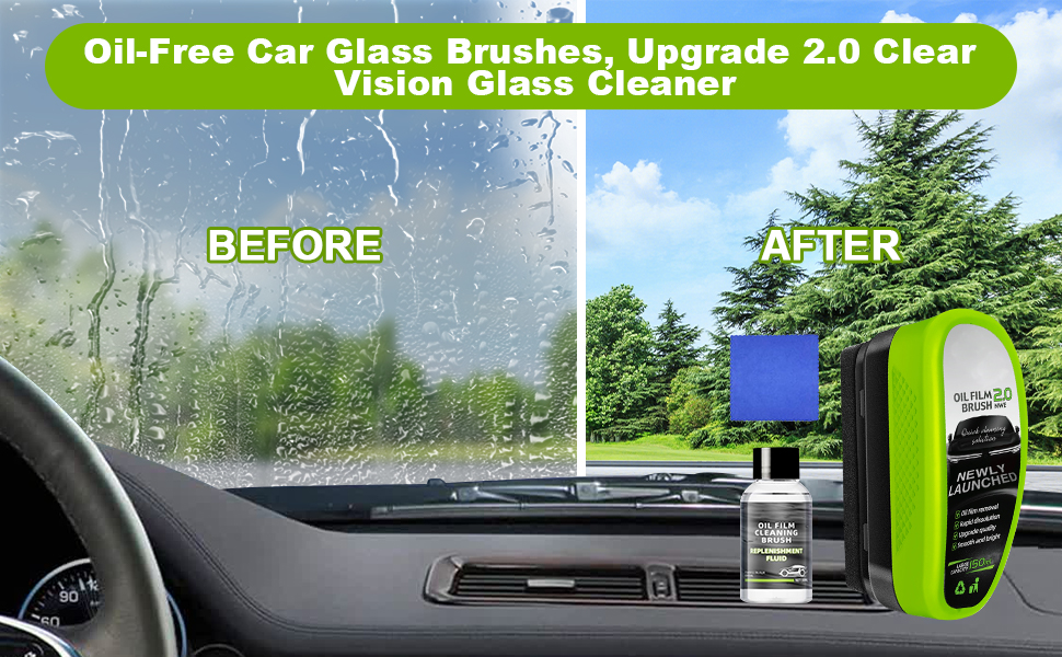 Oil Film Cleaning Brush for Automotive Windows