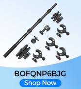 Maectech Motorcycle Camera Mount for Insta360 X5/X4 Accessories for GoPro | Motorcycle kit,handle...