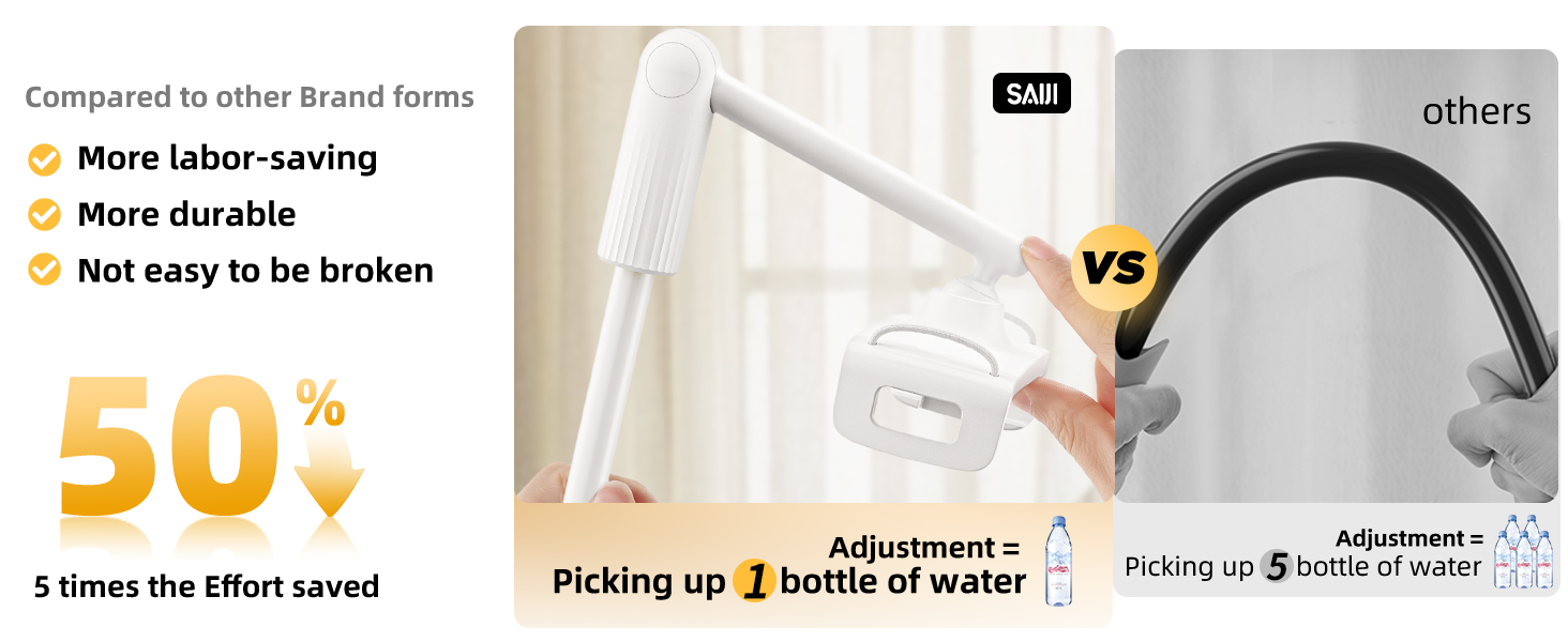 Gooseneck Tablet Holder for Bed