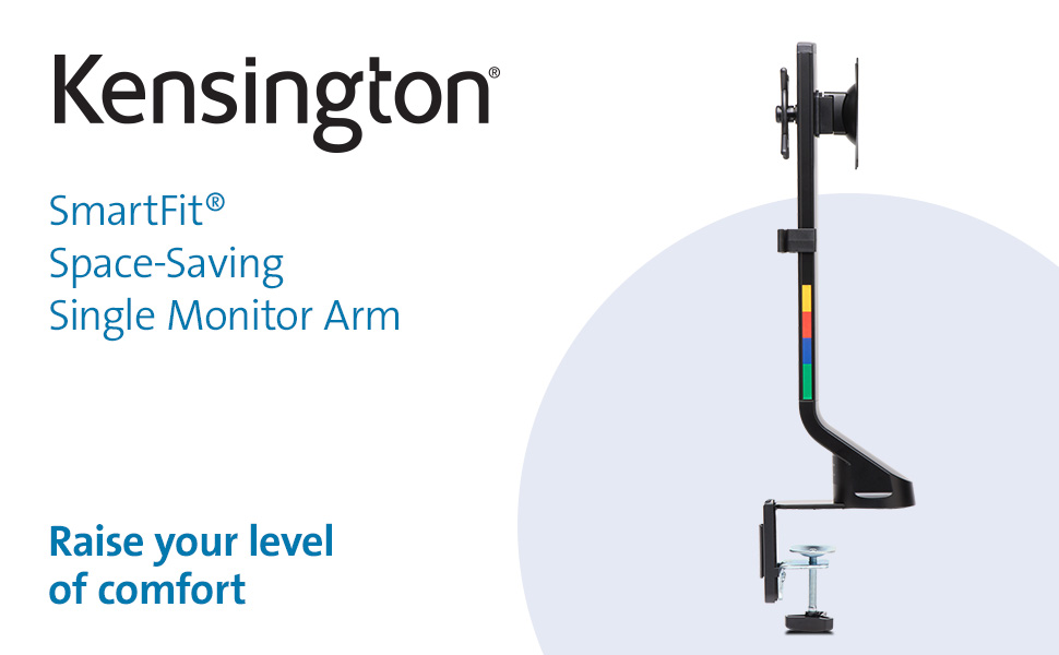 SmartFit Space-Saving Single Monitor Arm