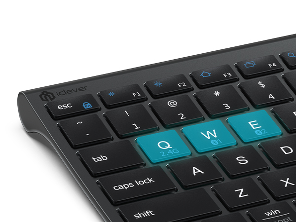 DK05 combo Bluetooth + 2.4G dual mode connection