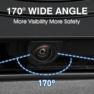 170° Wide Angle
