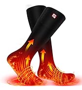SVPRO Electric Heated Socks Men Women Rechargeable Heating Socks Washable Battery Thermal Foot Wa...