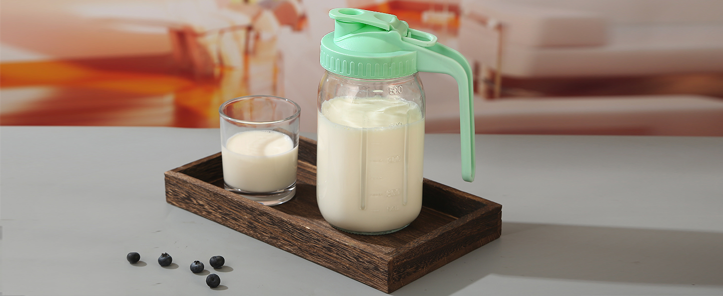 glass pitcher