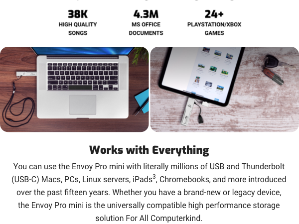 Envoy Pro Mini: works with everything