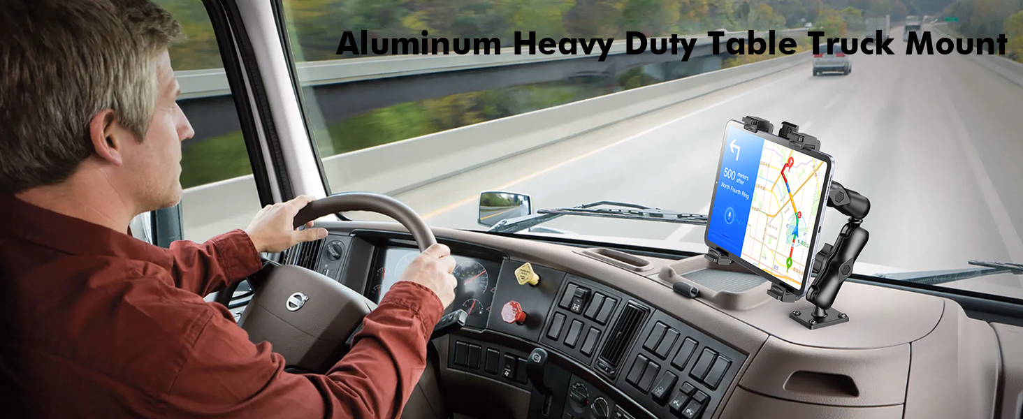 tablet mount truck