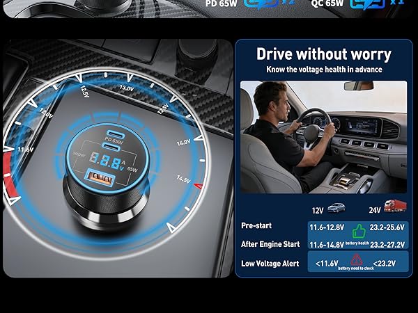 car usb charger multi port