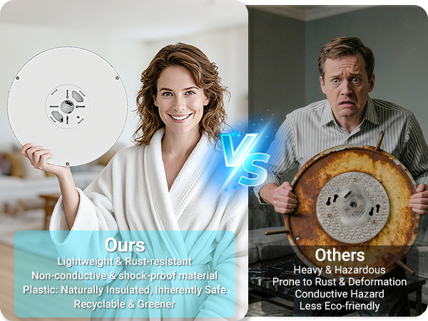 easy intallation light fixture