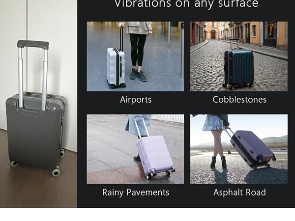 Upgrade Luggage Wheel Covers Suitcases Wear Resistant Anti Noise Silicone Protective Spinner Wheel