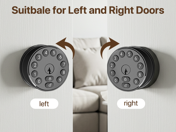 Suitbale for Left and Right Doors