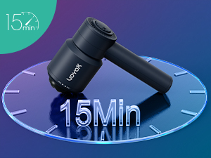 15-Minute Auto-Shutoff