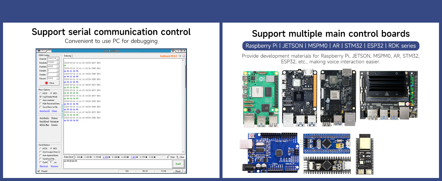 AI voice interaction module Customized voice command development