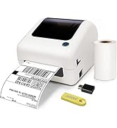 JADENS Thermal Label Printer, Thermal Shipping Label Printer, 4×6 Label Printer for Shipping Pack...
