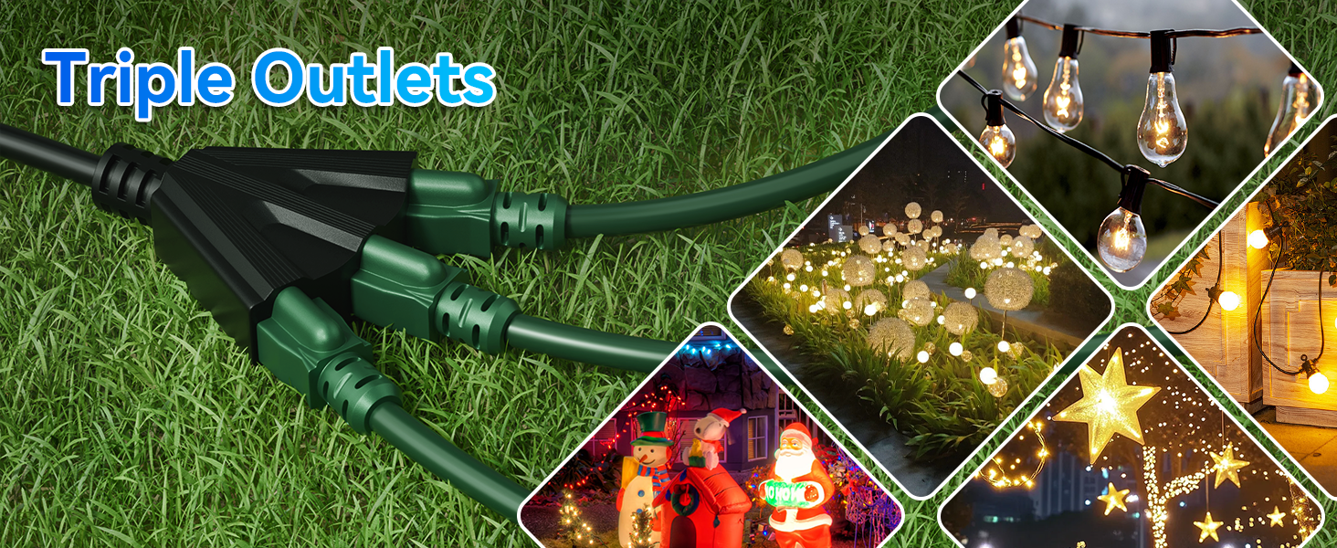 outdoor extension cord waterproof