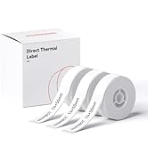 NIIMBOT Label Maker Tape for D11/D110/D101 Label Maker, 14 x 50 mm (0.55'' x 1.97''), 3Rolls for ...