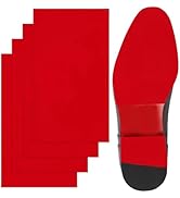 Ashoeset Red Bottoms Shoe Sole Protector, 4 Pcs Self-Adhesive Shoe Bottom Protector for Christian...