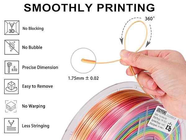 3D printer filament rainbow1