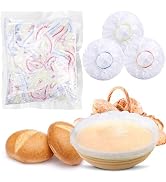 AIERSA 100Pcs Bowl Covers for Bread Proofing,Bread Proofing Cover,Bread Cover for Rising,Plastic ...