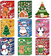 OHOME Christmas Stickers - Stocking Stuffers for Kids - DIY Christmas Crafts for Kids - Kids Chri...