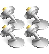 4 Pcs Speaker Feet Isolation Pads POM Spike Stand Subwoofer Feet for Vibration Damping, HiFi Spea...