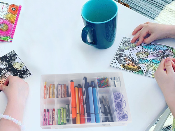 36 Grids Clear Box, 4 Pack