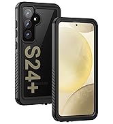 Lanhiem for Samsung Galaxy S24+ Plus Case, IP68 Waterproof Dustproof Case with Built-in Screen Pr...
