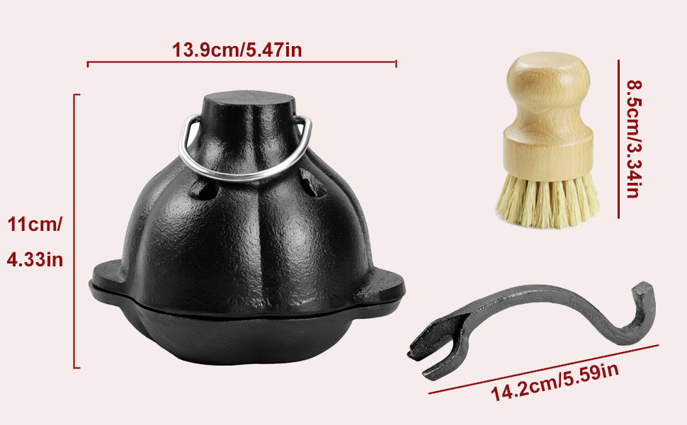 Cast Iron Garlic Roaster