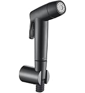 Eurolife Handheld Toilet Bidet Sprayer for Toilet with Lockable Push Button, 2 Functions Spray, B...