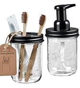 SheeChung Bathroom Accessories, Toothbrush Holder, Foaming Soap Dispenser, Bathroom Decor, Bathro...