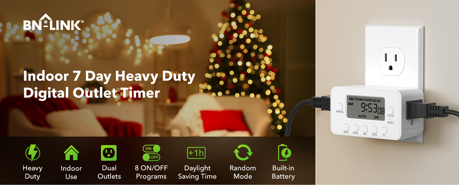 christmas light timer