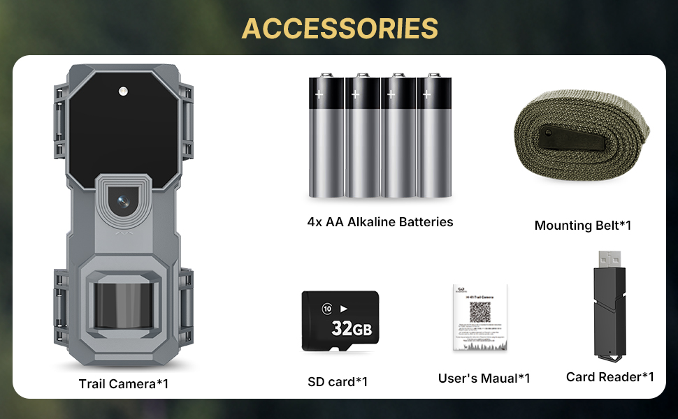 trail camera wosport trail camera game camera trail camera night vision motion activate waterproof