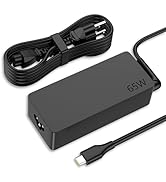 NEFEKAHE 65W USB C Laptop Charger Replacement for Lenovo ThinkPad X1 T14 T15 T16 T480s T490 T580 ...