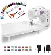 This lightweight Sewing machine is designed for convenience and versatility. Sewing Machine for B...