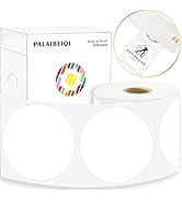 PALAIBEIQI 3 X 3 Inch Round Thermal Labels Circle Color Coding Labels Printable Waterproof 500PCS...