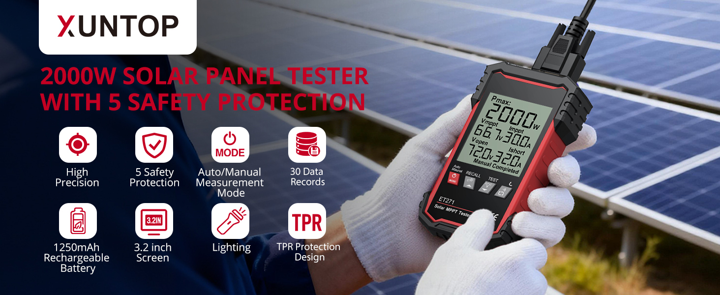 solar panel tester