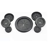 6Pack Black Rubber Meat Probe Grommet Replacment Parts for Traeger Wood Pellet Grills,Outdoor Coo...