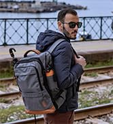 BAGSMART Travel Laptop Backpack, 40L Expandable Airline Approved Carry On Backpack with Packing C...