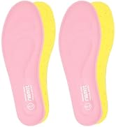 2 Pairs riemot Memory Foam Insoles for Women Replacement Inserts for Sports Trainers Sneakers Wor...