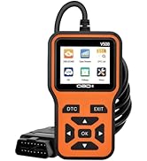OBD1/OBD2 Scanner Diagnostic Tool - Check Engine Light Code Scanner Tool with Reset, DTC, Data St...