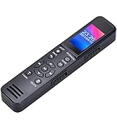 eoqo Digital Voice Recorder Voice Activated Recorder with Playback-Upgraded Small Tape Recorder f...