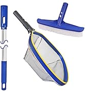 Poolvio Swimming Pool Cleaning Kit, 10