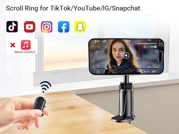 Scroll Ring for TikTok/YouTube/lG/Snapchat