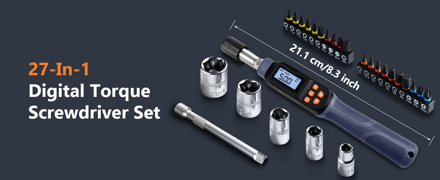 inch pount torque screwdriver set