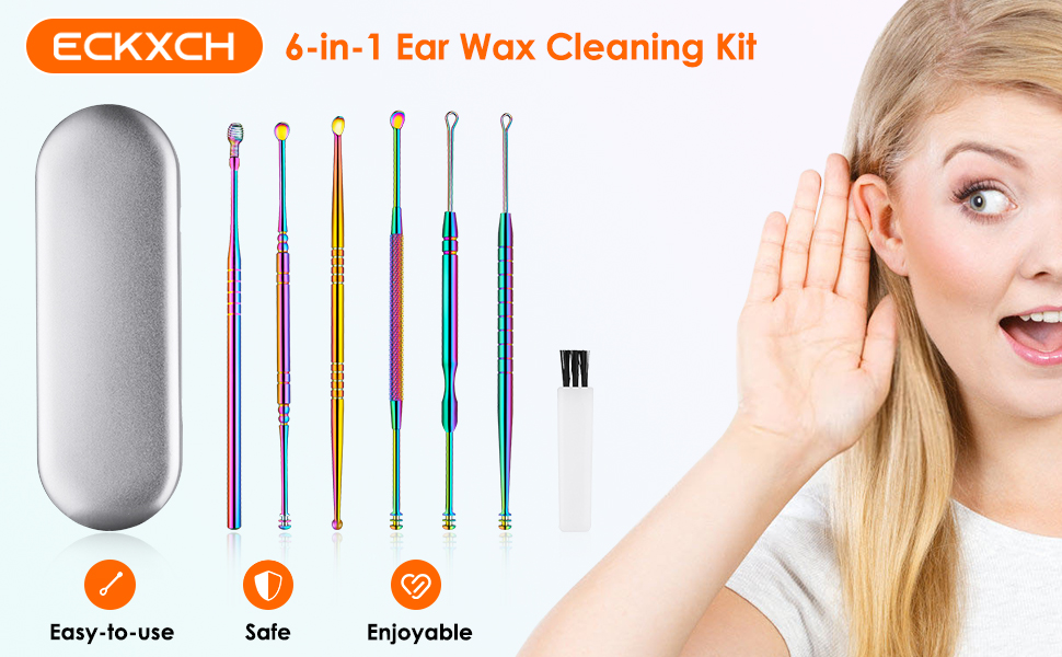 Ear wax 6 in 1
