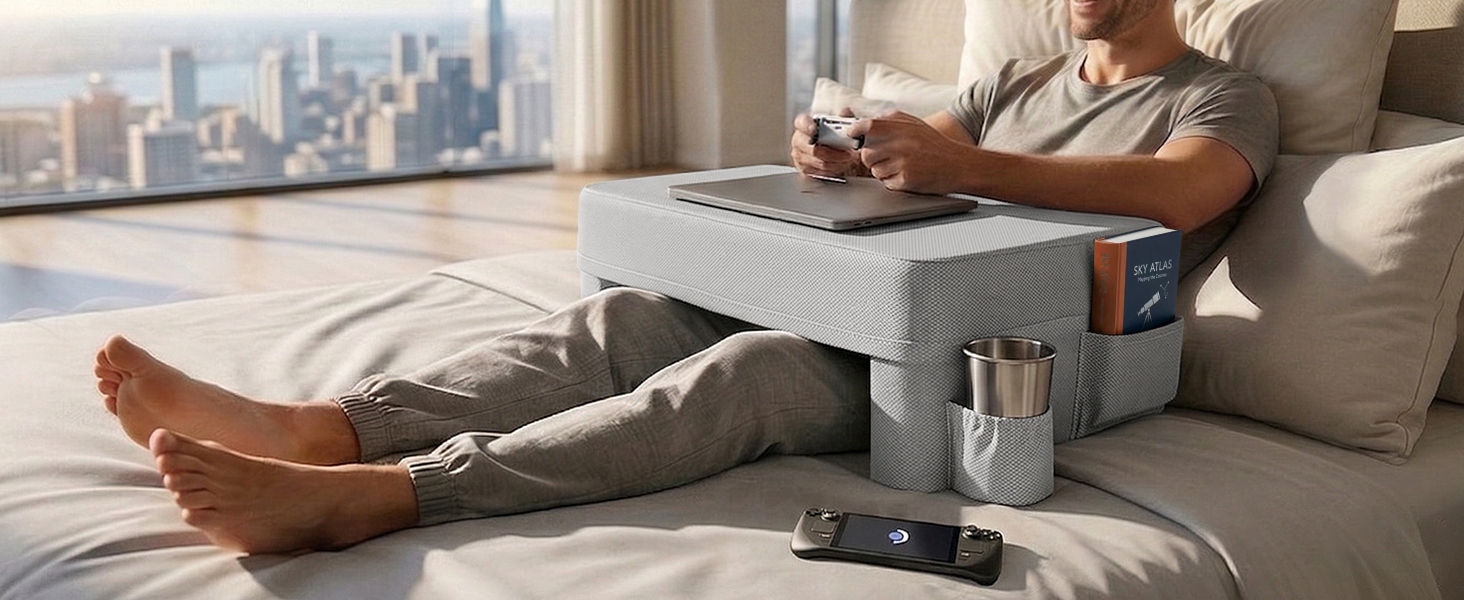 lap desk reading pillow