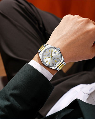 Silver Watch for Men