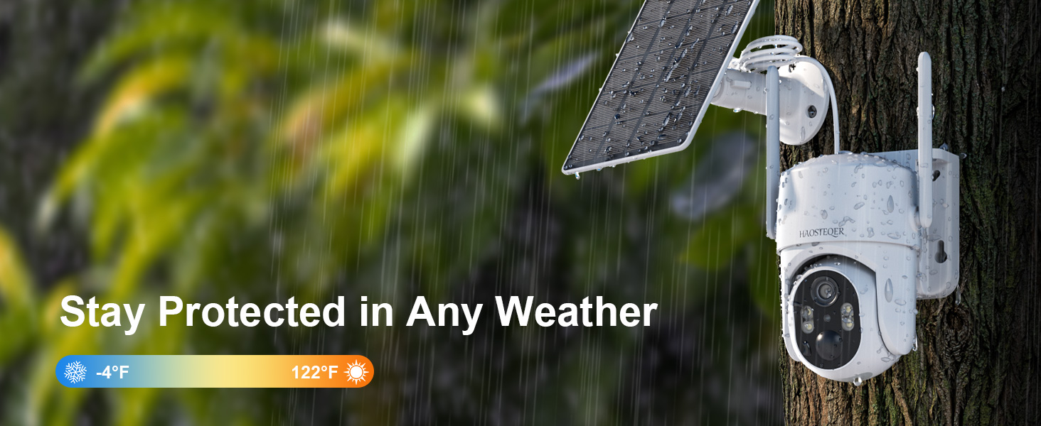 4G lte security camera with IP66 Weatherproof