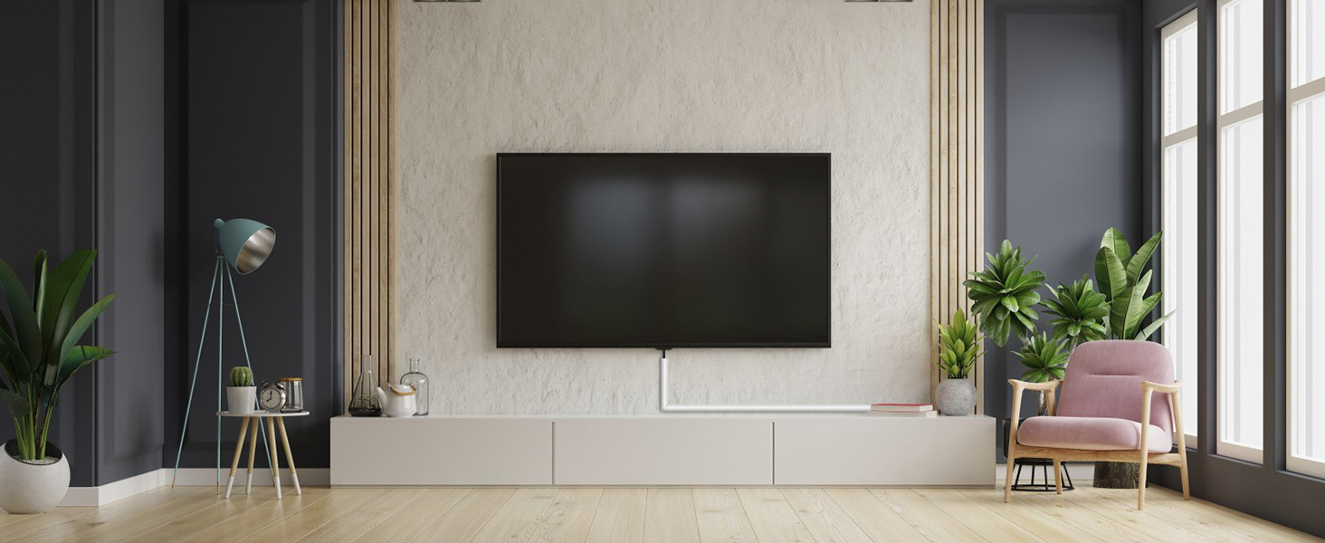 tv cord hider for wall mounted tv